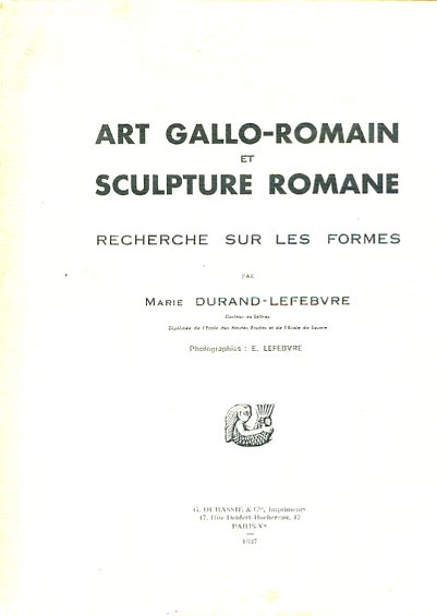 Art Gallo - Romain et sculpture romaine. Recherche sur les …