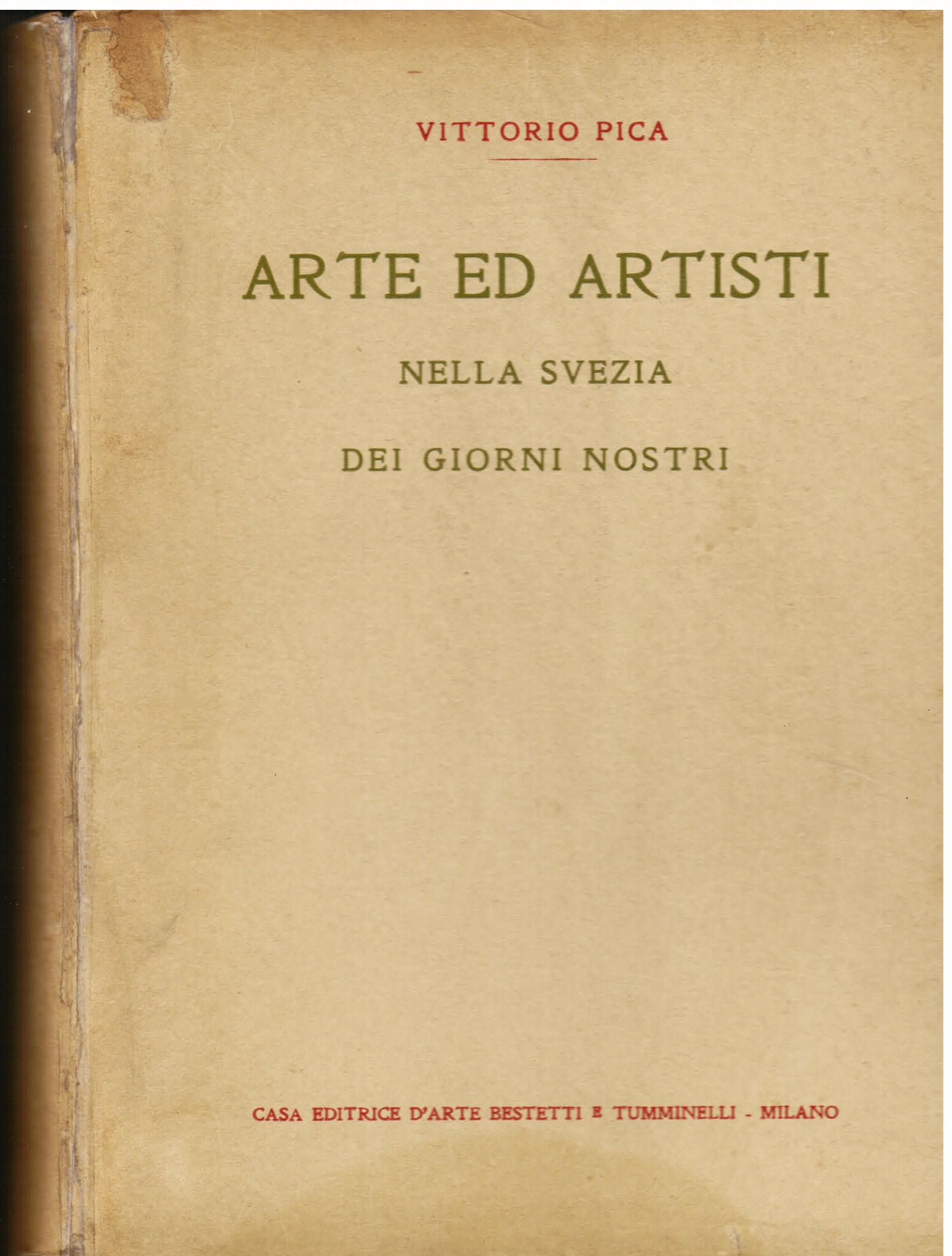 Arte ed artisti nella Svezia dei giorni nostri