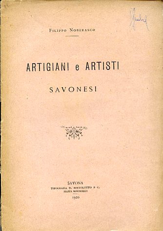 Artigiani e artisti savonesi