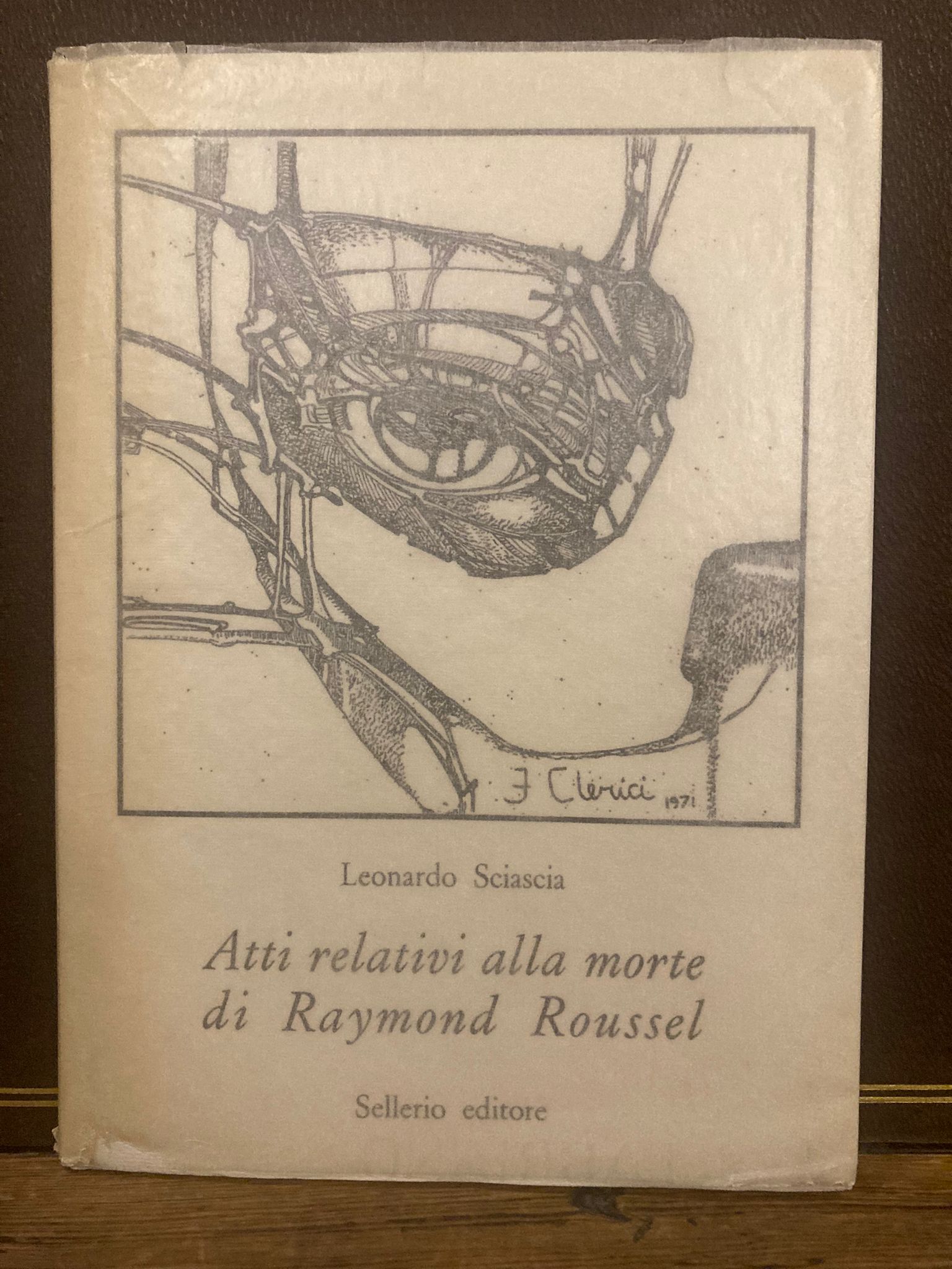 Atti relativi alla morte di Raymond Roussel