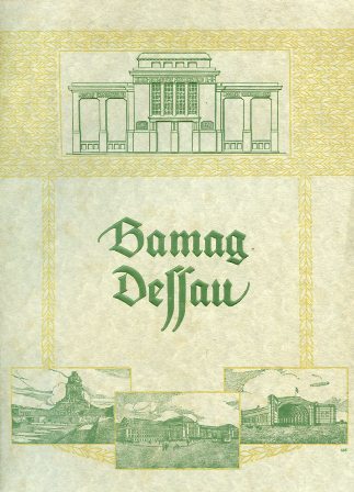 Bamag Dessau. Berlin Anhaltische Maschinenbau Actiengesellschaft Dessau