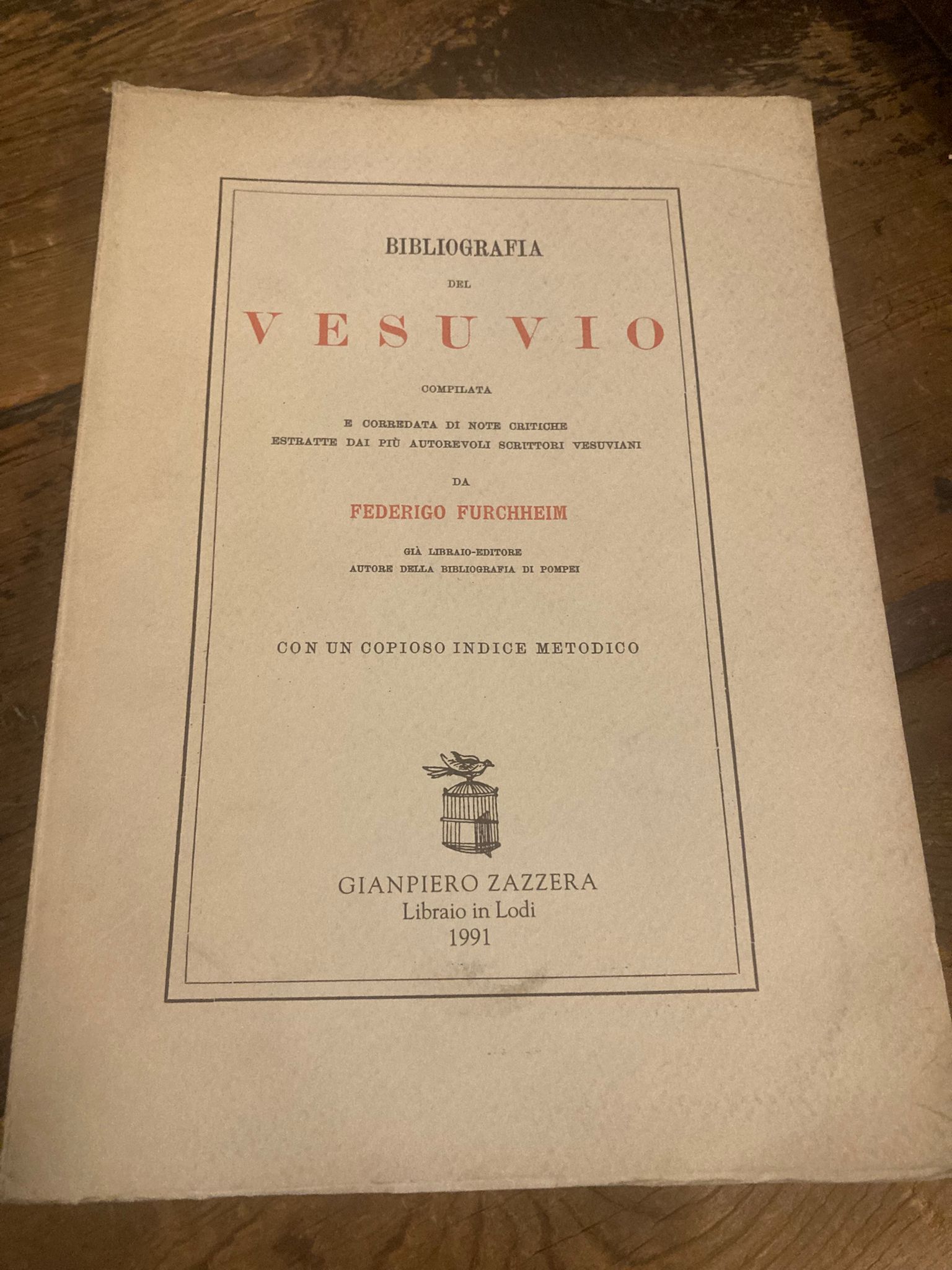 Bibliografia del Vesuvio compilata e corredata di note critiche estratte …