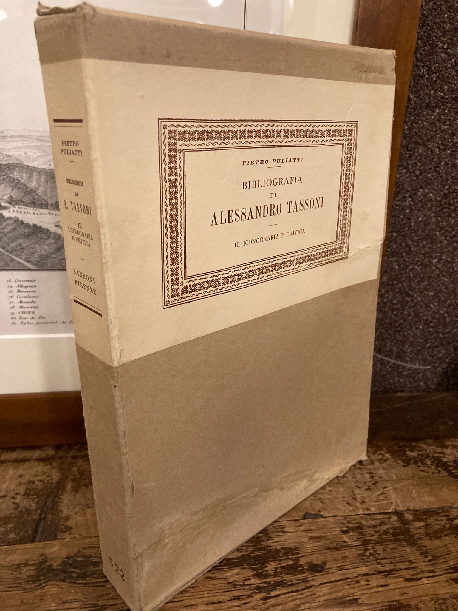 Bibliografia di Alessandro Tassoni. II. Iconografia e critica