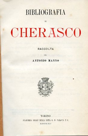 Bibliografia di Cherasco raccolta