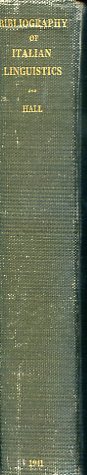 Bibliography of italian linguistics