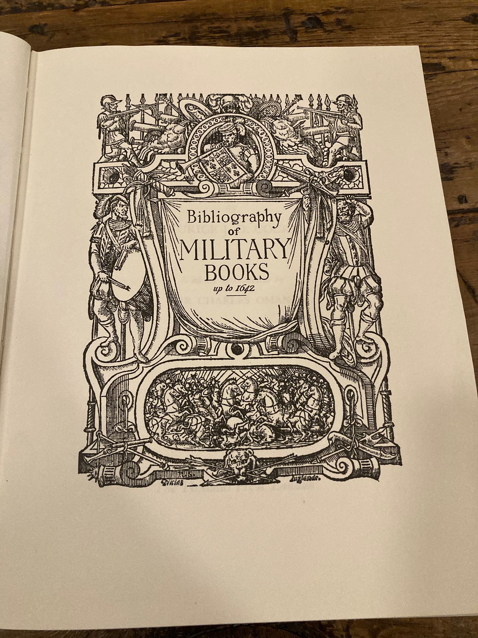 Bibliography of Military Books up to 1642