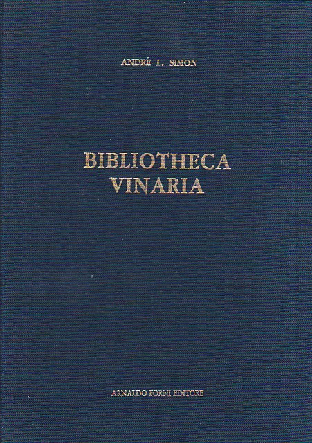 Bibliotheca Vinaria. A bibliography of books and pamphlets dealing with …