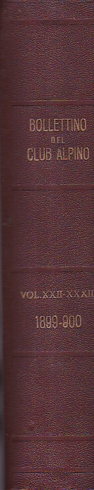 Bollettino del Club Alpino Italiano pel 1899 pubblicato per cura …