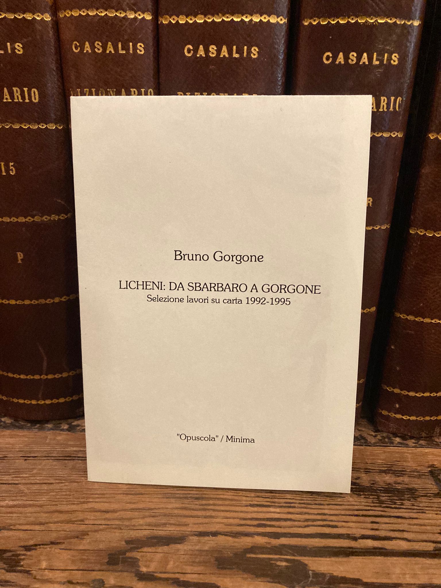 Bruno Gorgone. Licheni: da Sbarbaro a Gorgone. Selezione lavori su …