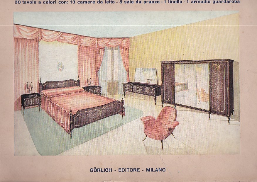 Camere e sale da pranzo a colori