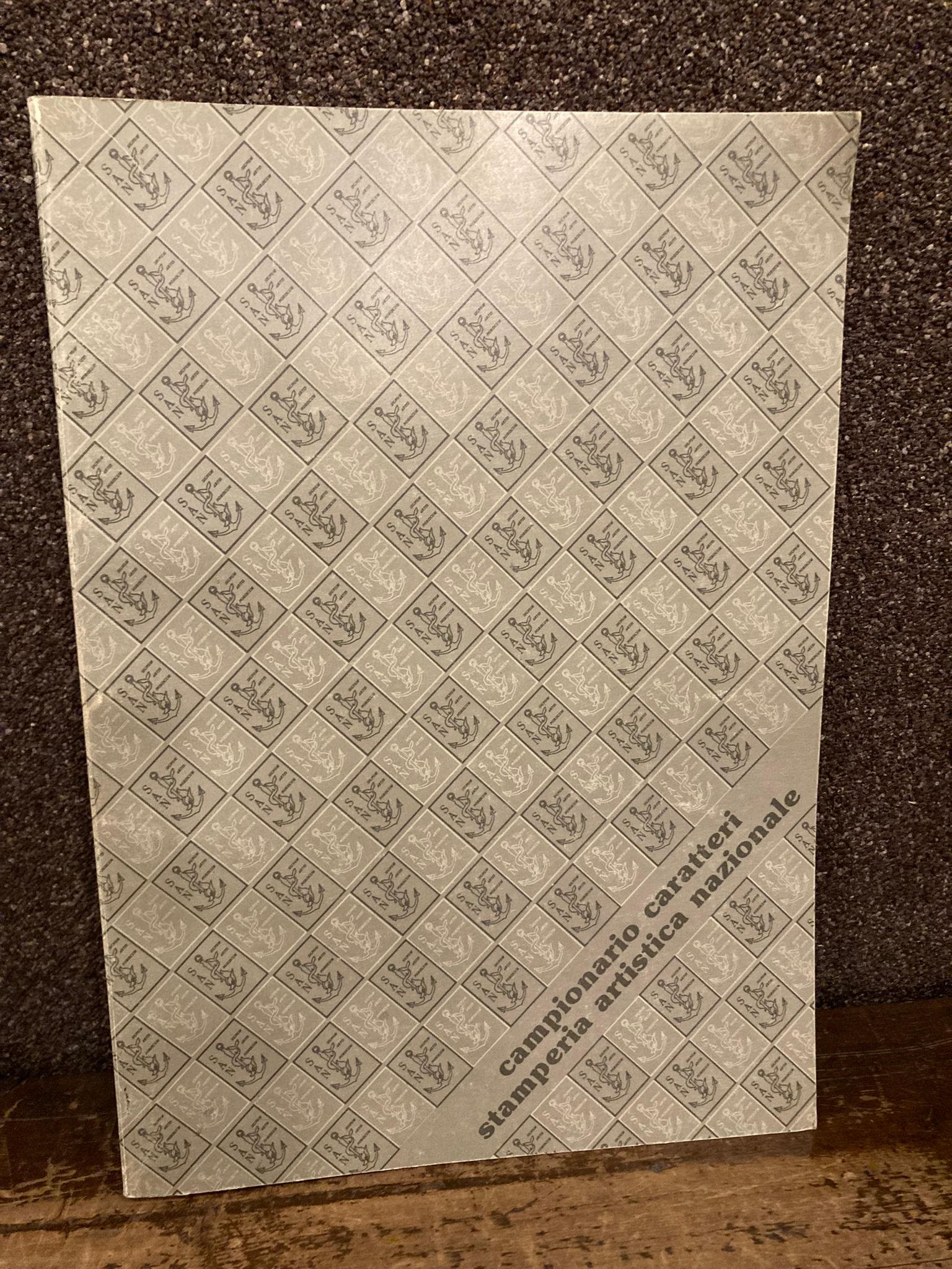 Campionario caratteri Stamperia Artistica Nazionale