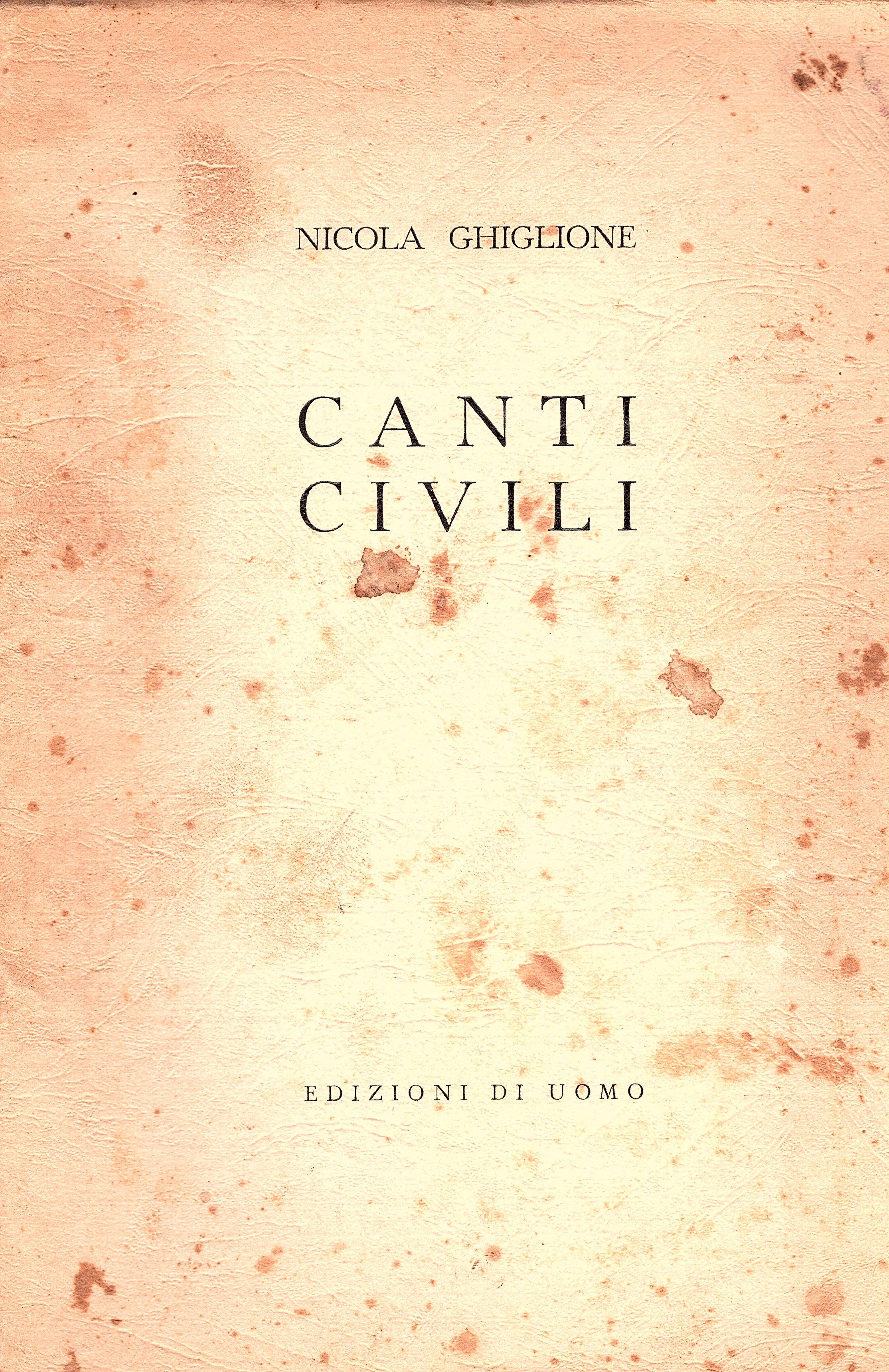 Canti civili. Illustrati da Guido Chiti
