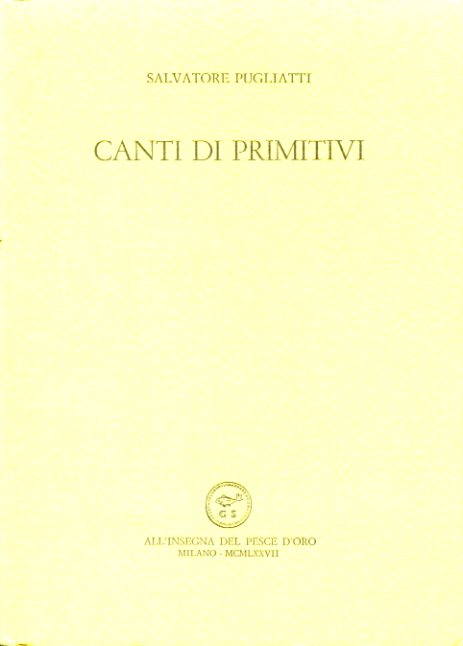 Canti di primitivi