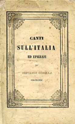 Canti sull'Italia ed epigrafi