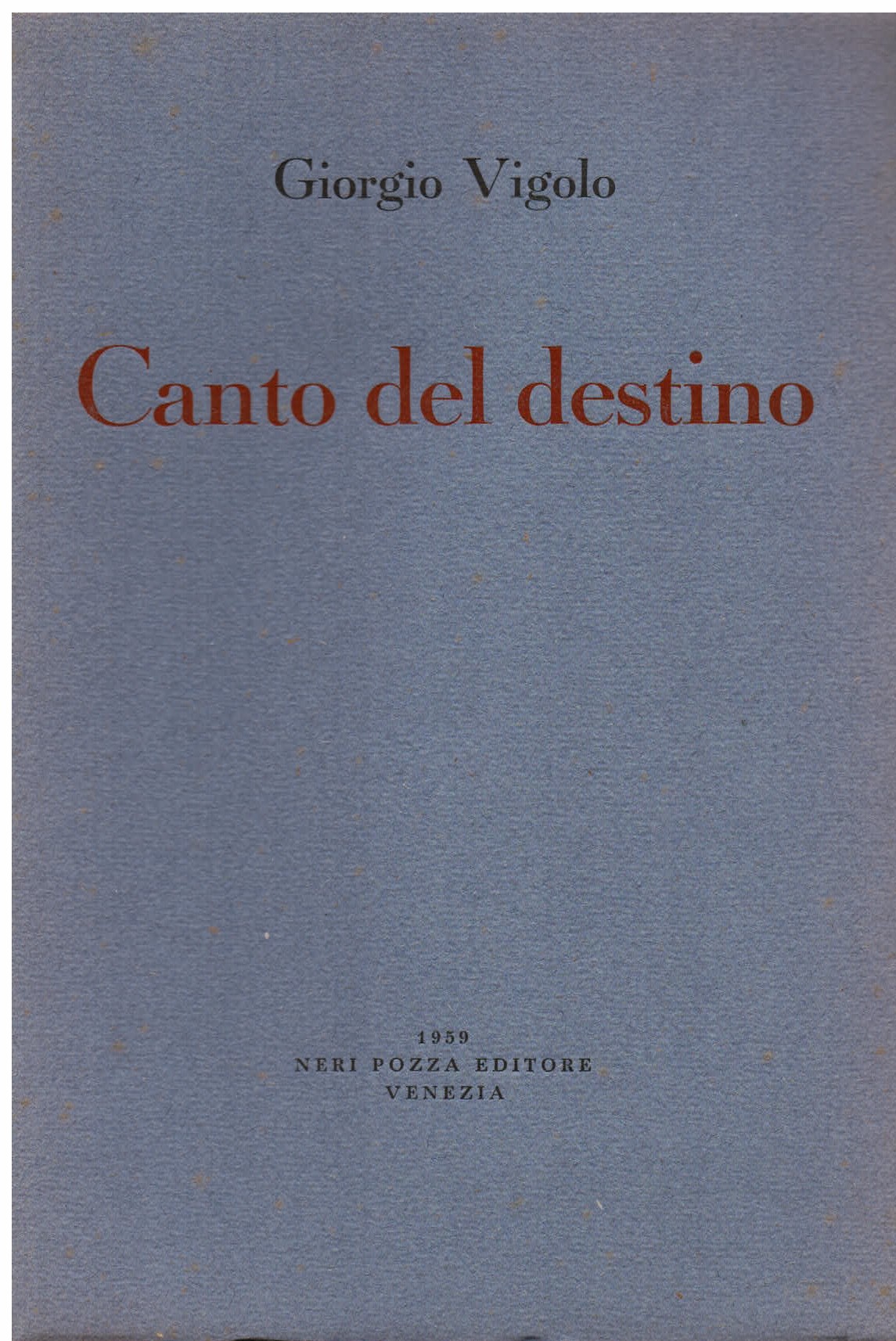 Canto del destino