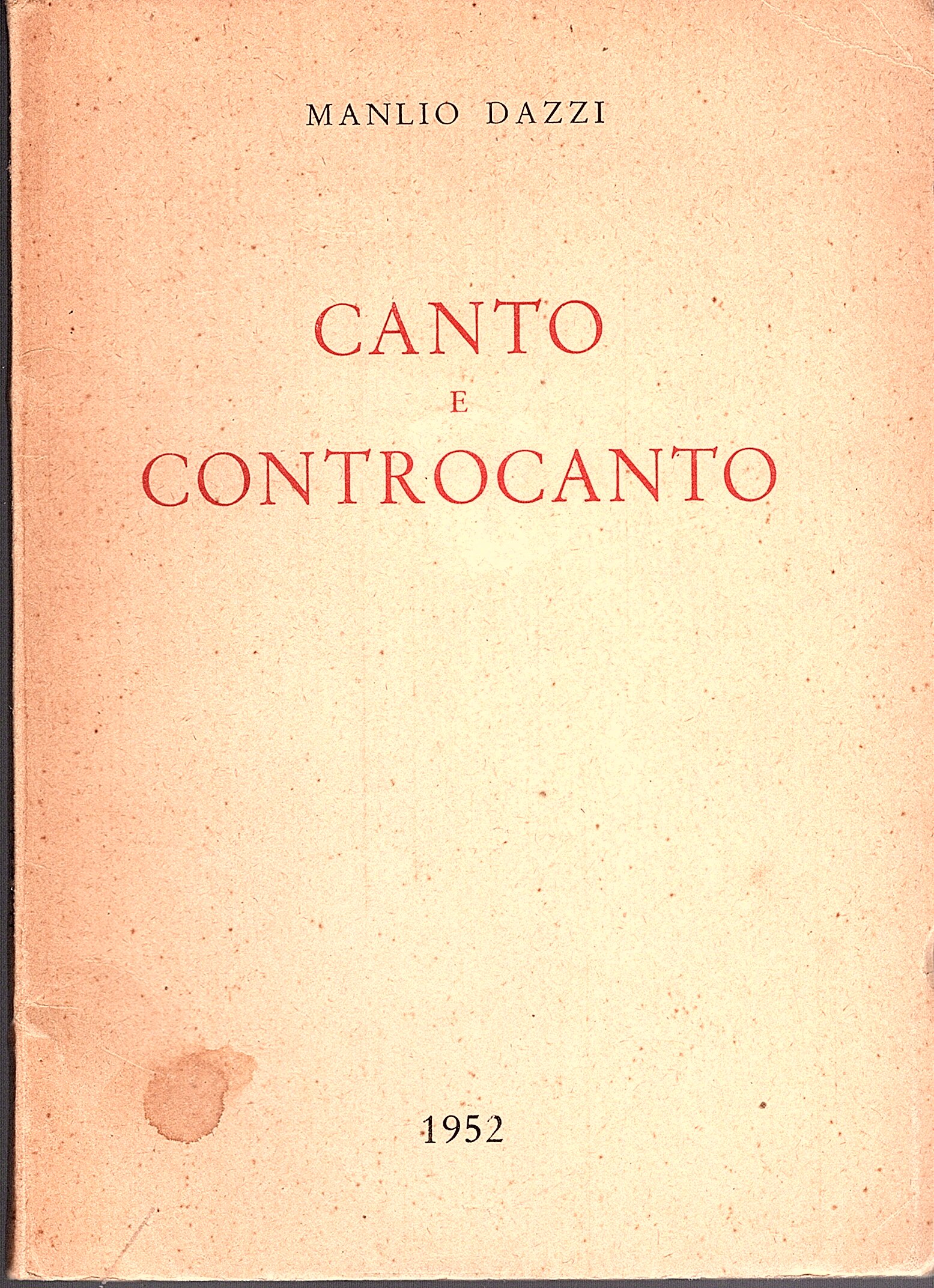 Canto e controcanto