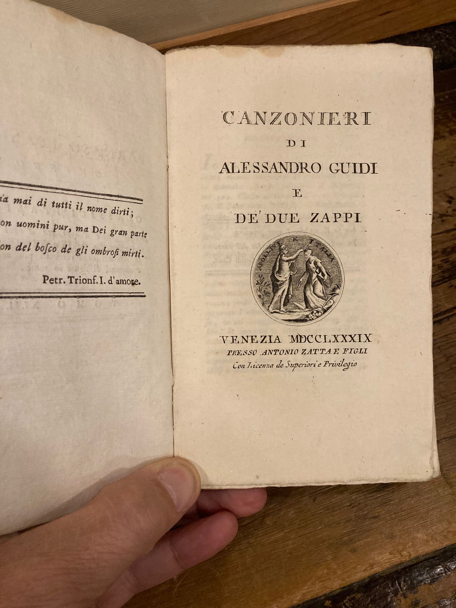 Canzonieri di Alessandro Guidi e de' due Zappi