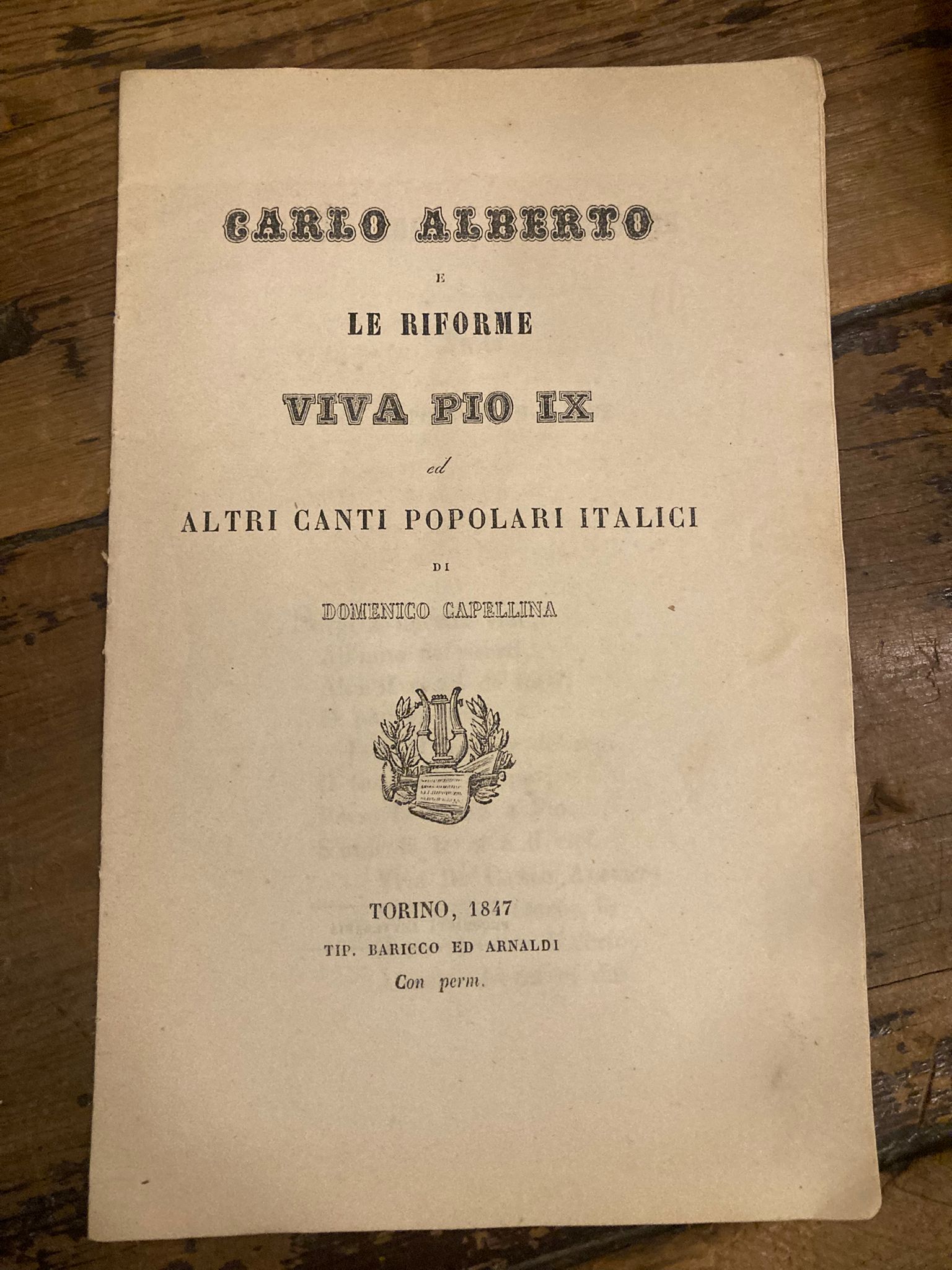 Carlo Alberto e le riforme - Viva Pio IX ed …