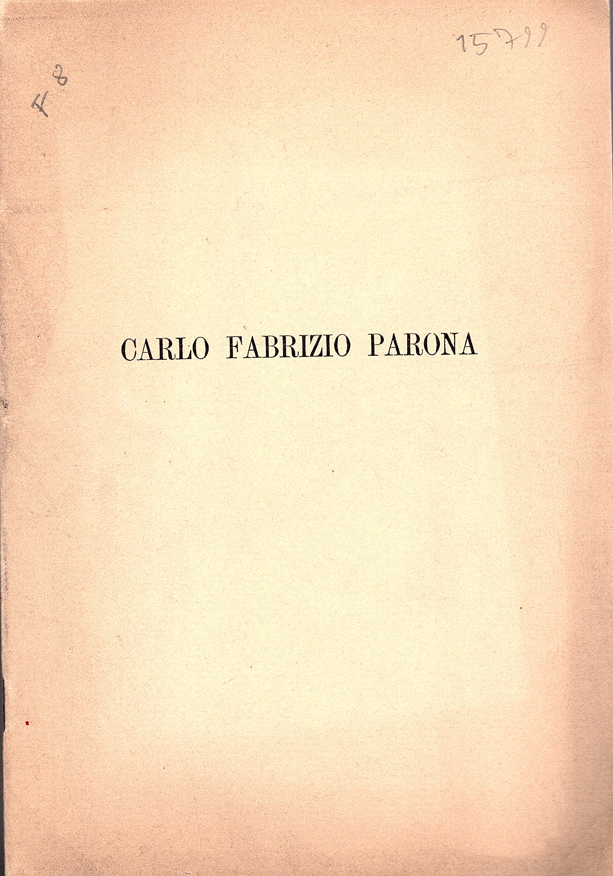 Carlo Fabrizio Parona