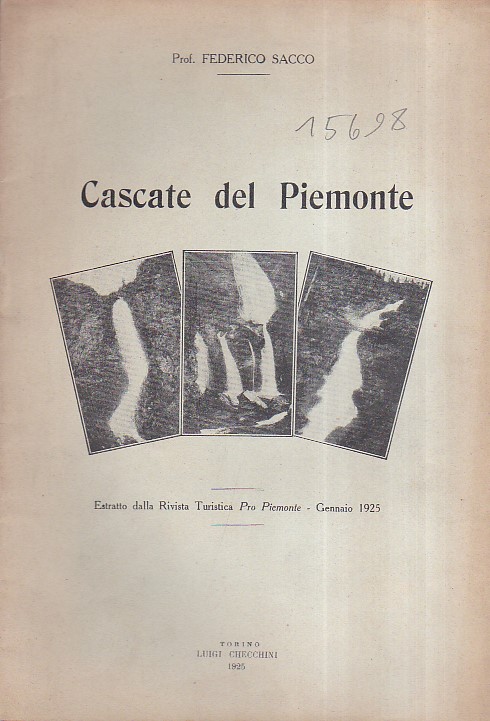 Cascate del Piemonte. Estratto dalla Rivista Turistica Pro Piemonte - …