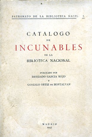 Catalogo de Incunables de la Biblioteca Nacional