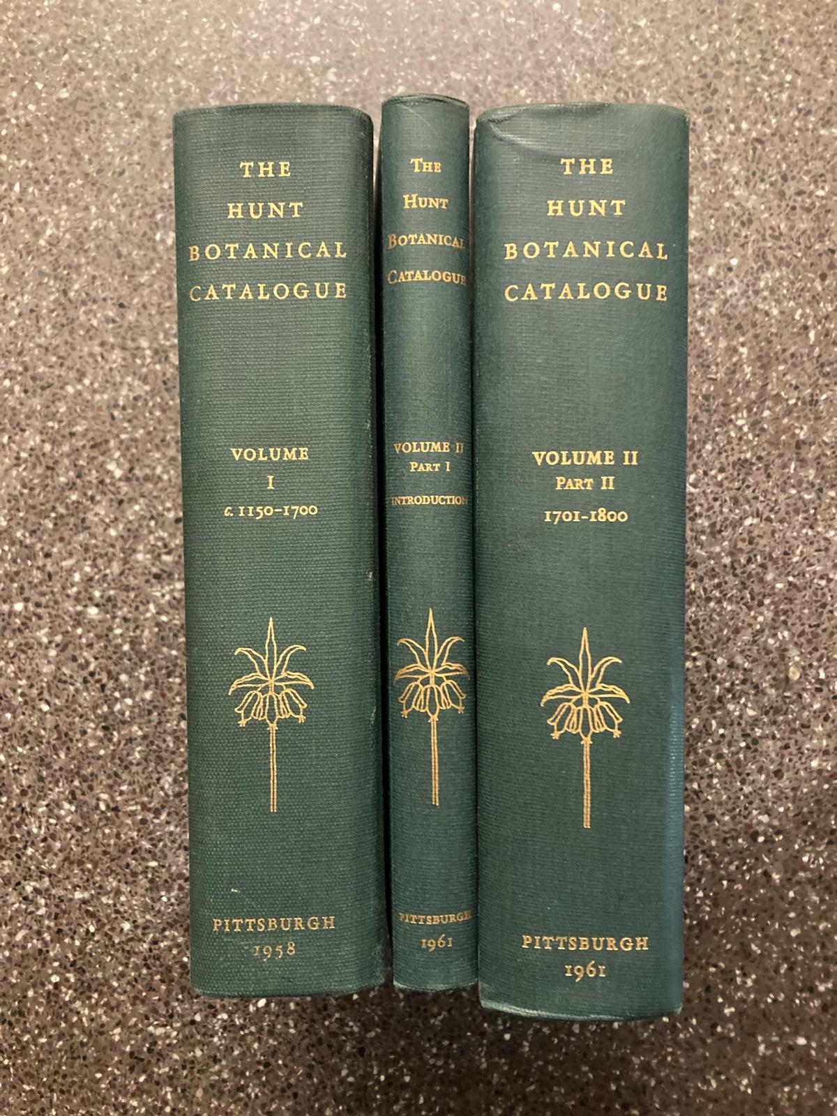 Catalogue of Botanical Books in the Collection of Rachel McMasters …