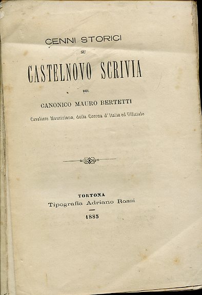 Cenni storici su Castelnovo Scrivia