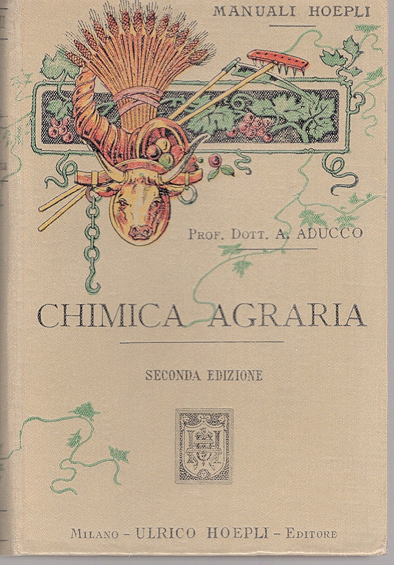 Chimica agraria. Seconda edizione rifatta