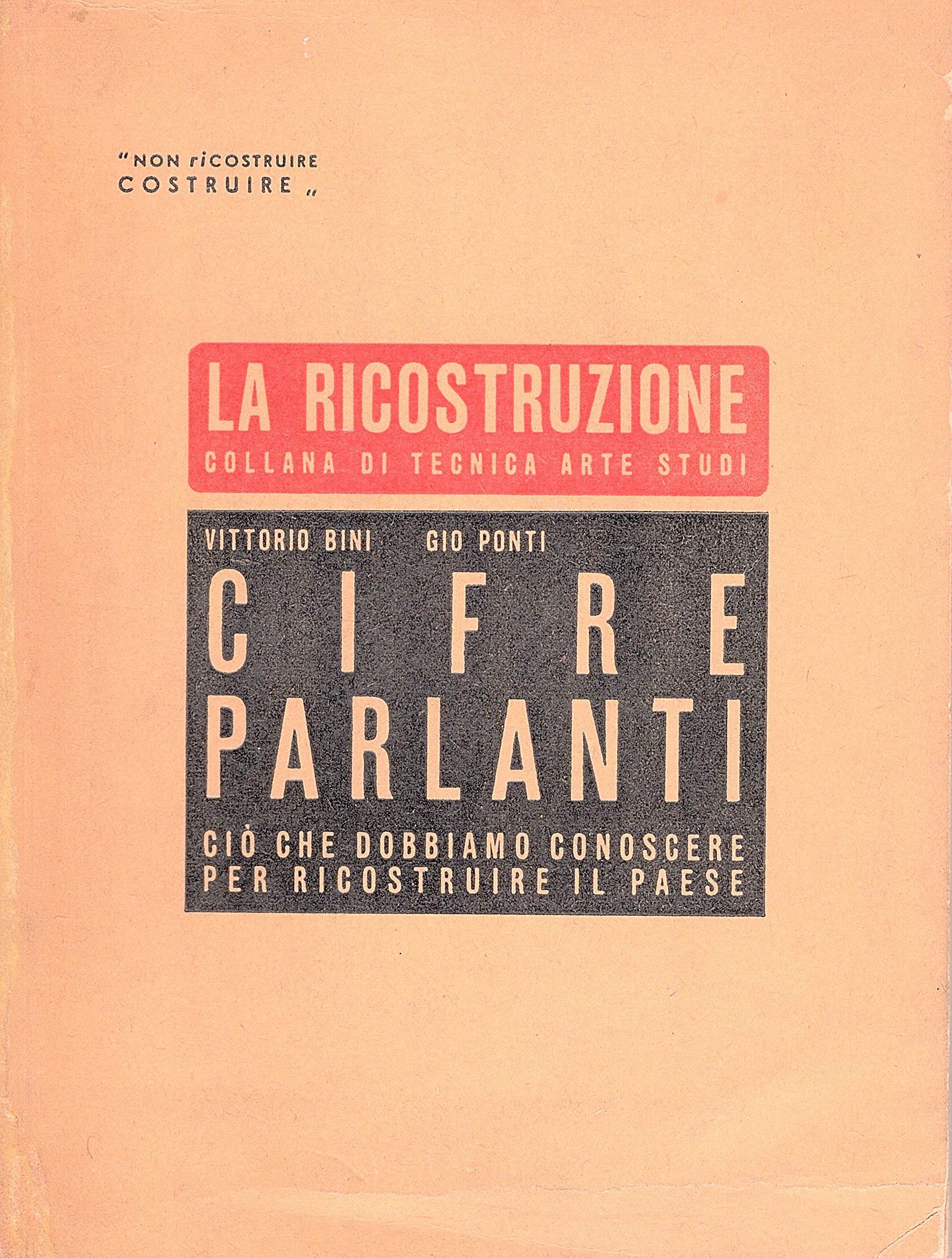 Cifre parlanti. Ciò che dobbiamo conoscere per ricostruire il paese