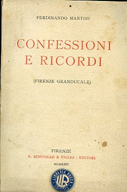 Confessioni e ricordi (Firenze Granducale)