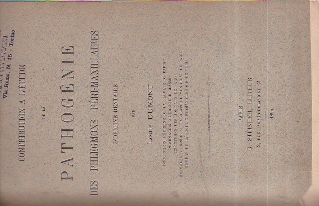 Contribution à l'étude de la pathogénie des phlegmons péri - …