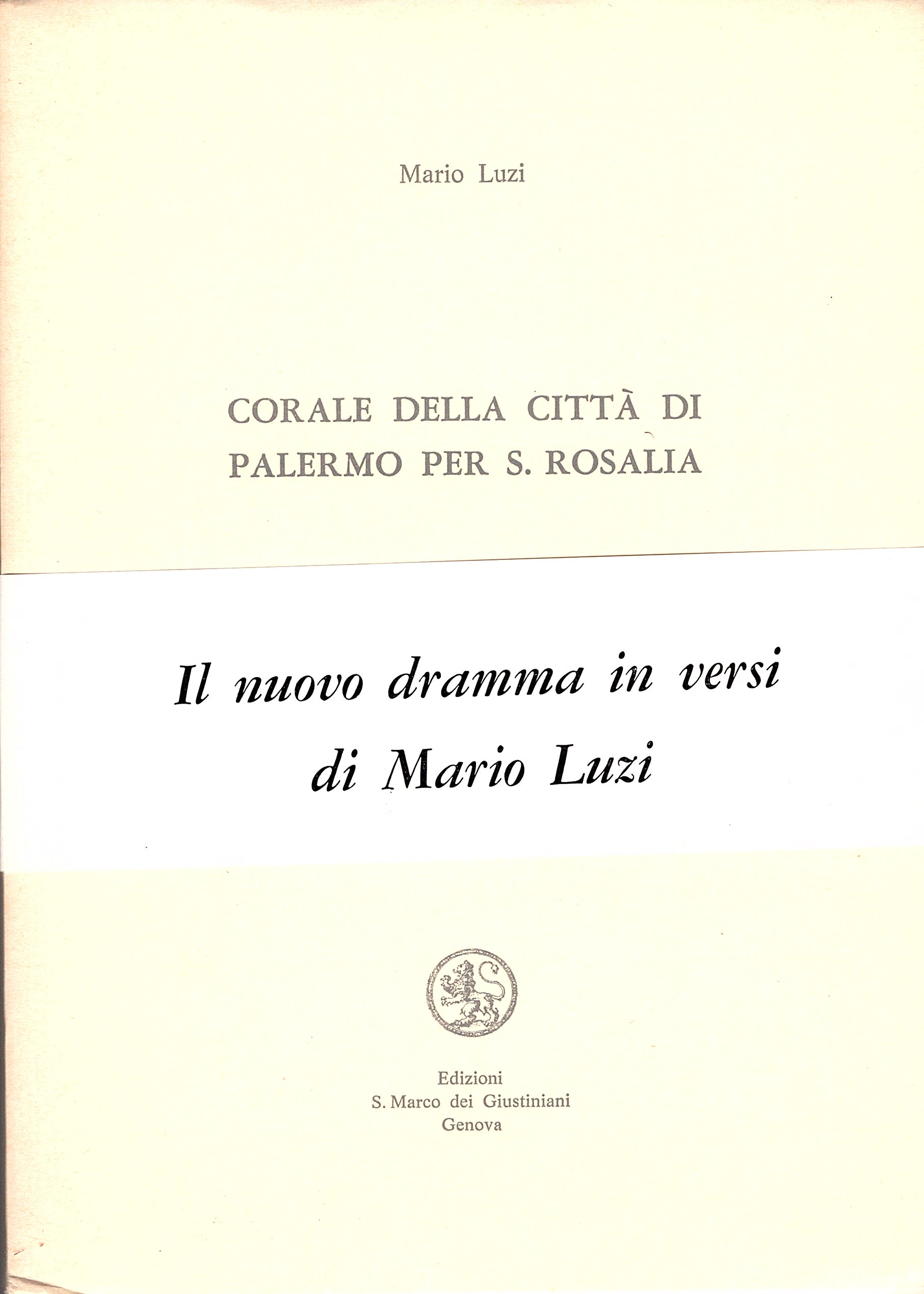 Corale della città di Palermo per S. Rosalia
