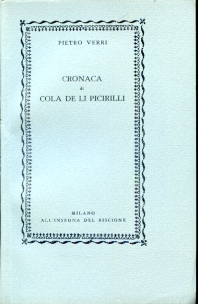 Cronaca di Cola de li Piccirilli