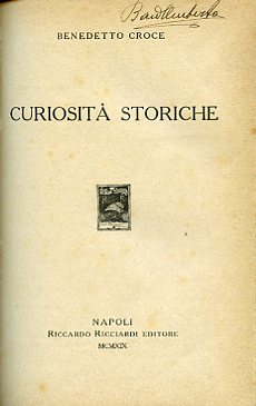 Curiosità storiche