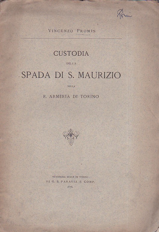 Custodia della spada di San Maurizio nella R. Armeria di …