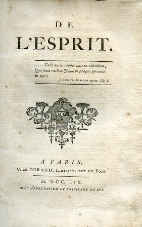 De l'Esprit