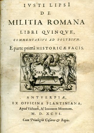 De Militia Romana Libri Quinque, Commentarius ad Polybium. E parte …