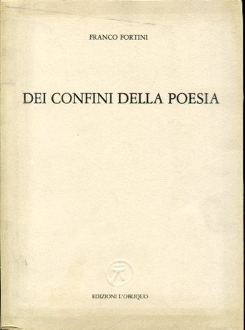 Dei confini della poesia