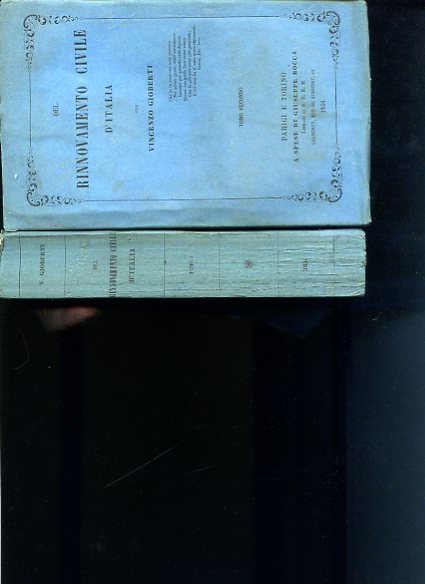 Del Rinnovamento civile d'Italia