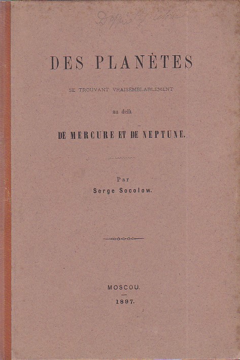 Des planètes se trouvant vraisemblablement au delà de Mercure et …