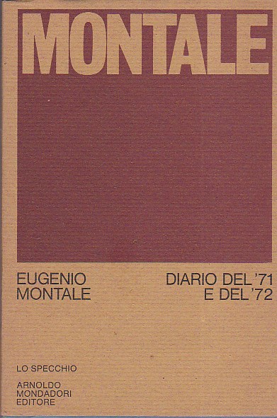 Diario del '71 e del '72