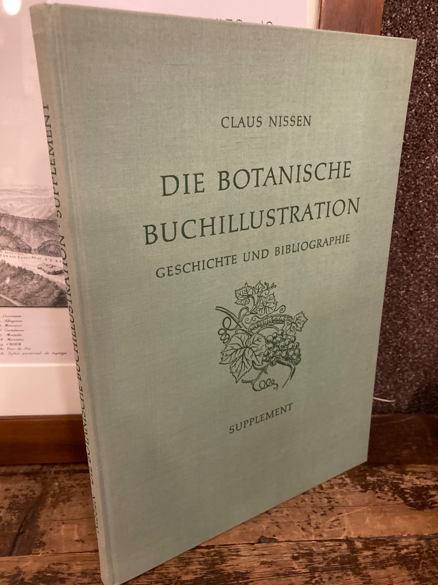 Die Botanische Buchillustration. Ihre Geschichte und Bibliographie. Supplement