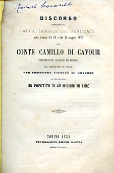 Discorso pronunciato alla Camera dei Deputati nelle tornate del 19 …