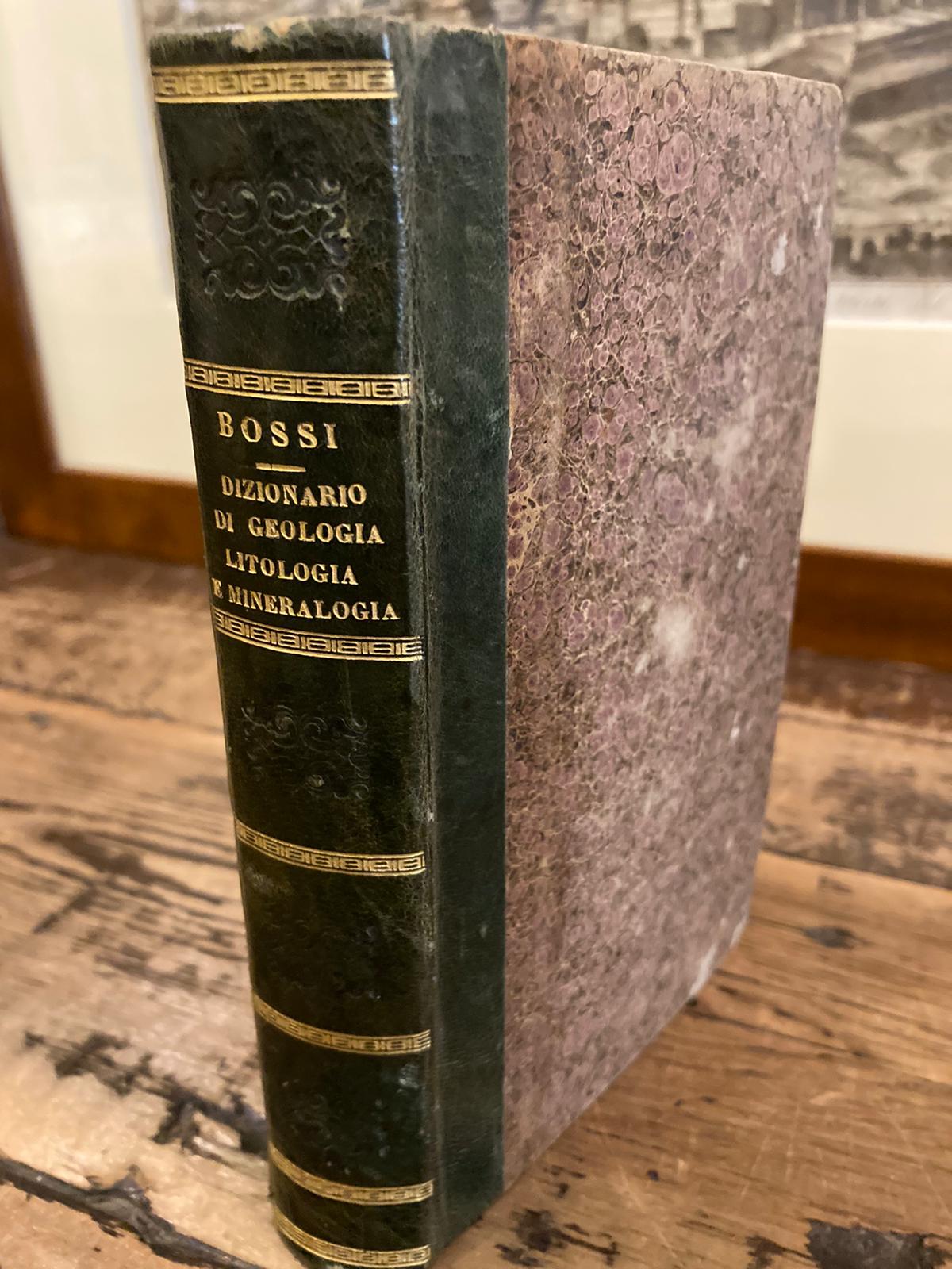 Dizionario portatile di geologia, litologia e mineralogia