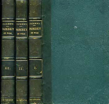 Dombey et Fils. Roman anglais traduit avec l'autorisation de l'Auteur …