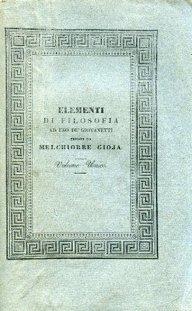 Elementi di filosofia ad uso de'giovanetti. Quarta edizione