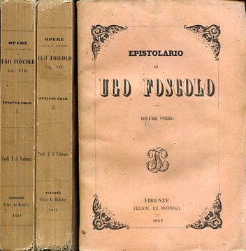 Epistolario. Raccolto e ordinato da F. S. Orlandini e da …