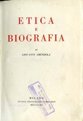 Etica e biografia