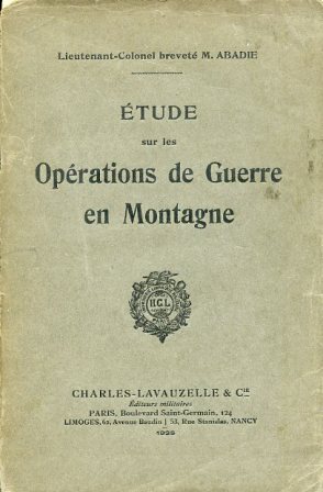 Étude sur les Opérations de Guerre en Montagne
