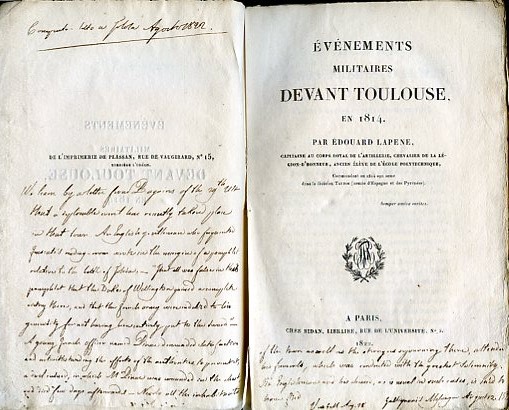 Événements militaires devant Toulouse, en 1814